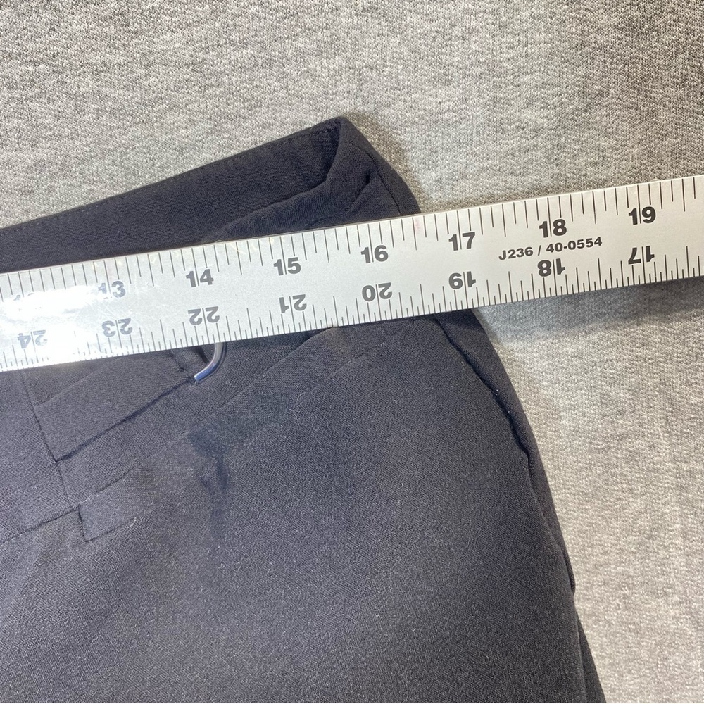 New York & Co Dress Pants Women 10 Black Bootcut Mid Rise Stretch Career Slacks - Picture 12 of 14